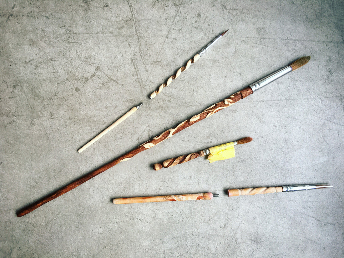 Project: Hand-carved brushes!