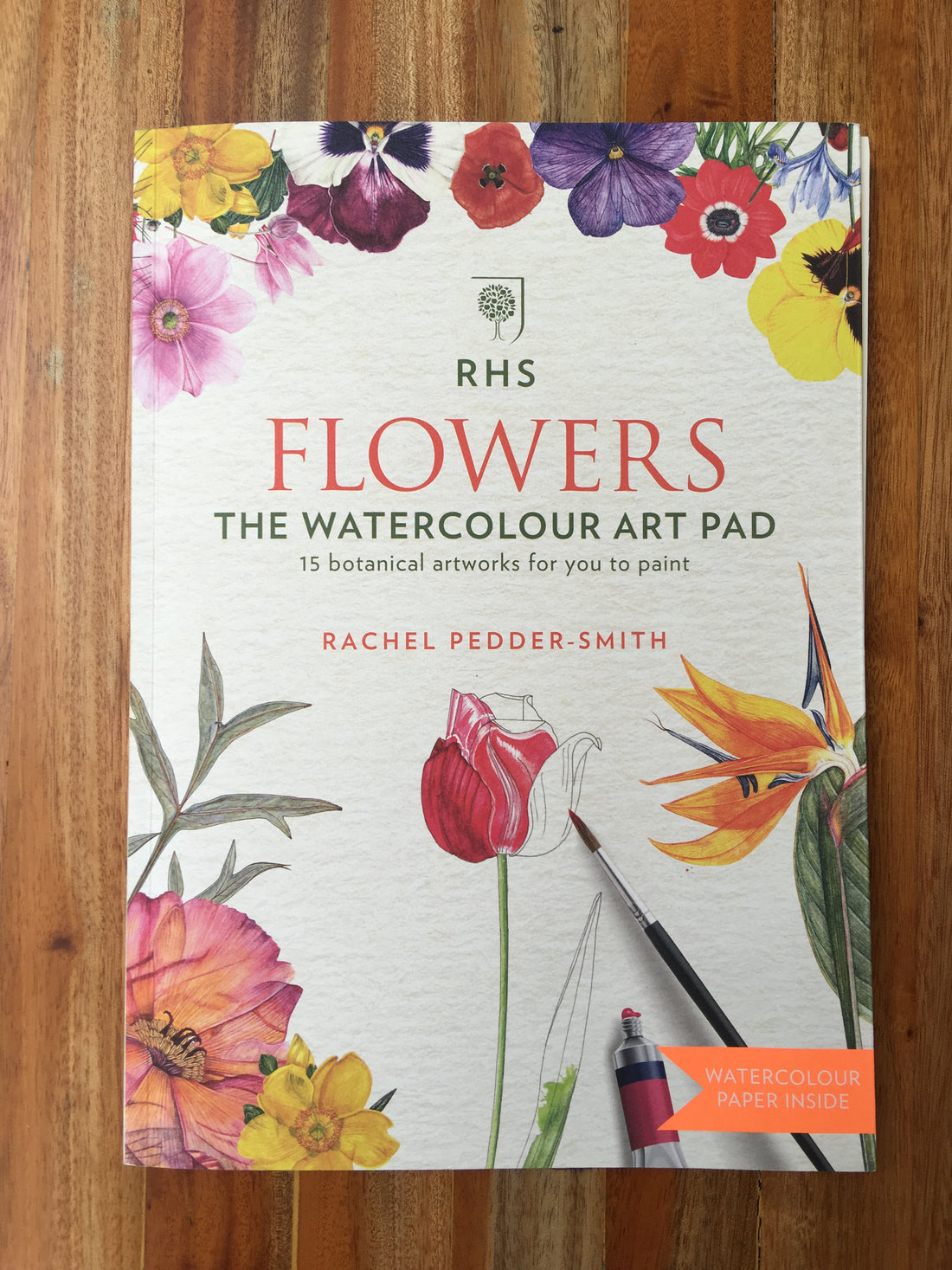 Review: RHS Flowers, The Watercolor Art Pad